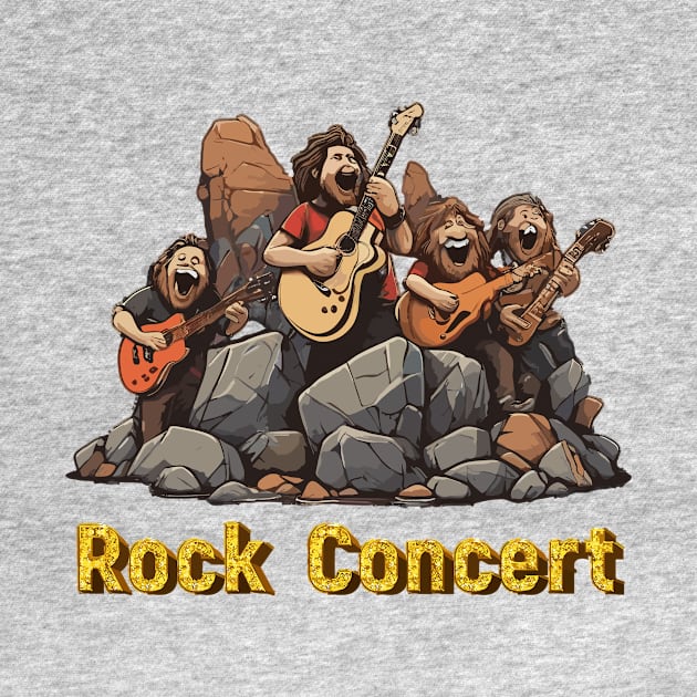 Rock Concert Humor by Glenn’s Credible Designs